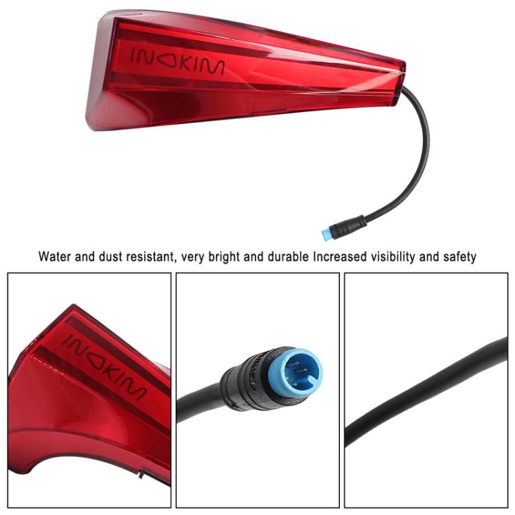 X1666 For INOKIM OXO OX Electrical Scooter LED Tail Decorative Light Safety Warning Lamp Replacement Parts - free shipping - PMc TechLife - Order now!