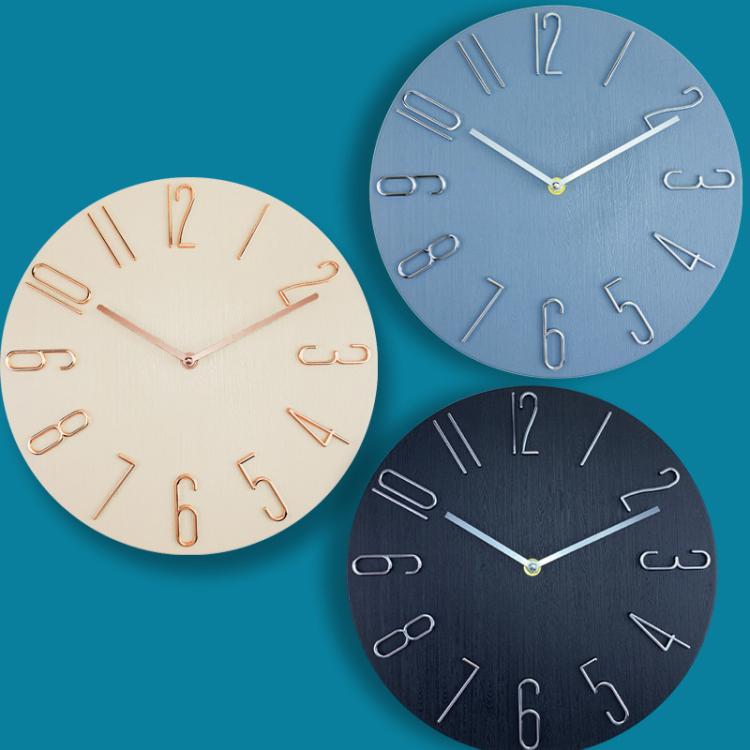 12 Inch Frameless Minimalist Wall Clock Silent Modern Quartz Clock for Living Room, Bedroom, Kitchen, Color: Gold Bronze - free shipping - PMC TechLife - Order now!