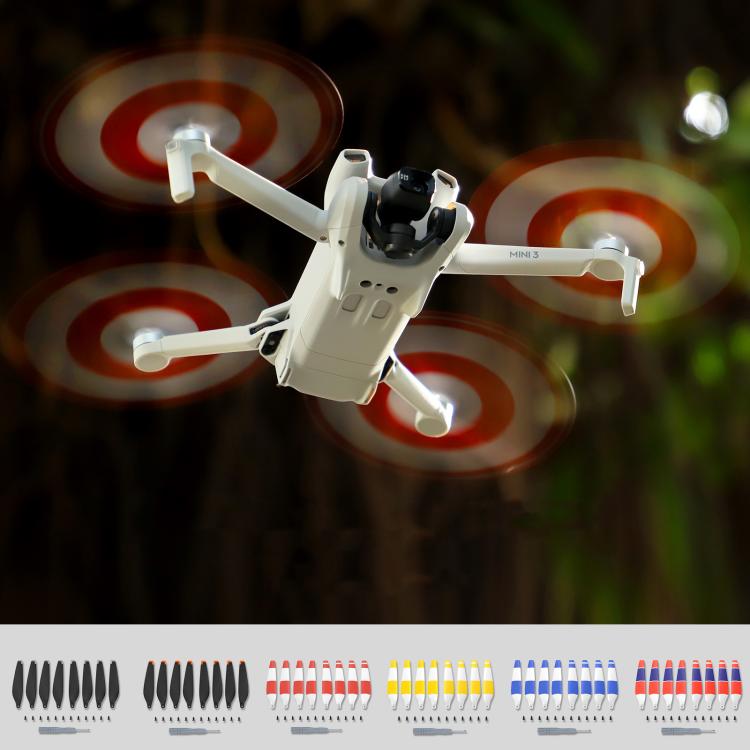 For DJI Mini 3 Drone 8pcs /Set 6030F Propeller Blades Low Noise Wings With Screwdrivers, Color: Red - free shipping - PMc TechLife - Order now!