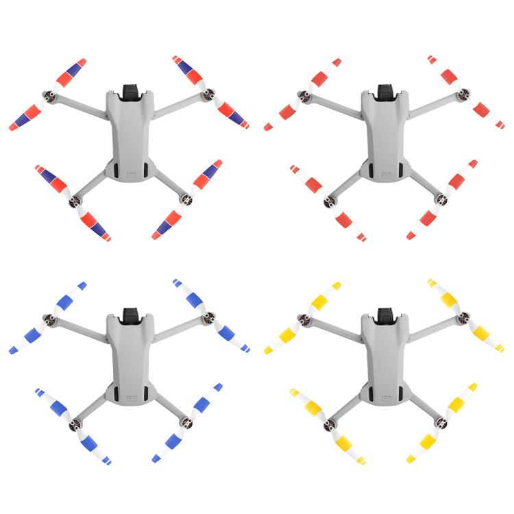 For DJI Mini 3 Drone 8pcs /Set 6030F Propeller Blades Low Noise Wings With Screwdrivers, Color: Silver Tip - free shipping - PMc TechLife - Order now!
