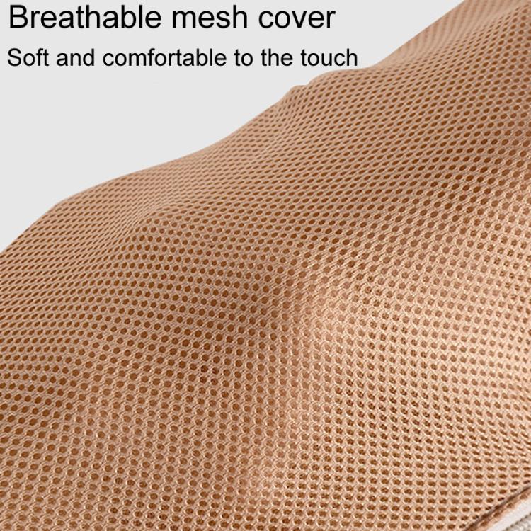 Car Household Massage Shawl Heated Shoulder And Cervical Massager US Plug(Beige+Orange) - free shipping - PMC TechLife - Order now!