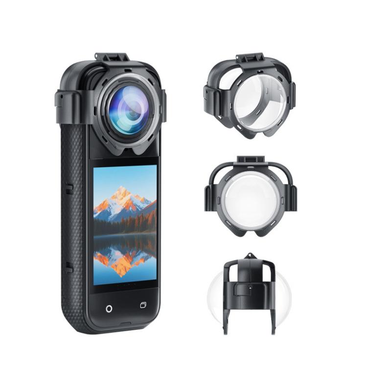 For Insta360 X5 Anti-Fog Snap-On Lens Protector Durable Glass Cover - free shipping - PMC TechLife - Order now!