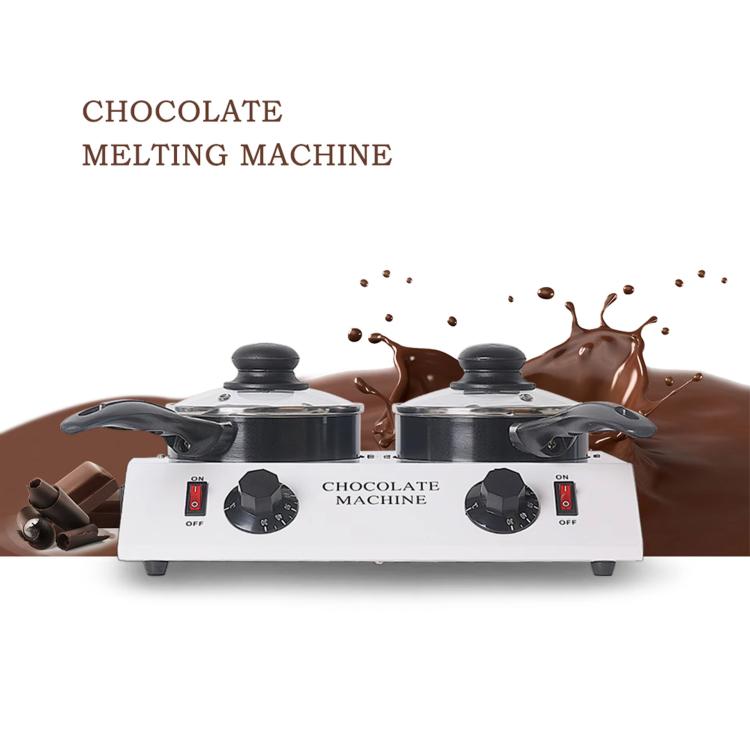 Dessert Making Double Cylinder Chocolate Hot Melt Machine EU Plug - free shipping - PMC TechLife - Order now!