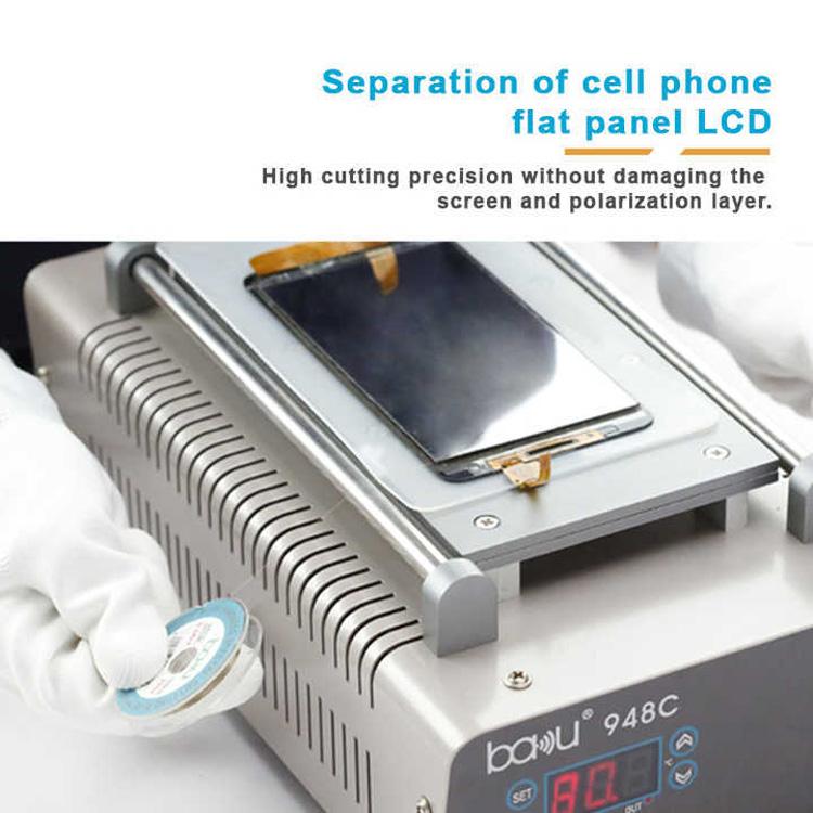 BAKU 0.03mm 200m/329ft Carbon Steel Screen Separator Cutting Wire for Smartphone & Tablet LCD Screen Repair - free shipping - PMC TechLife - Order now!