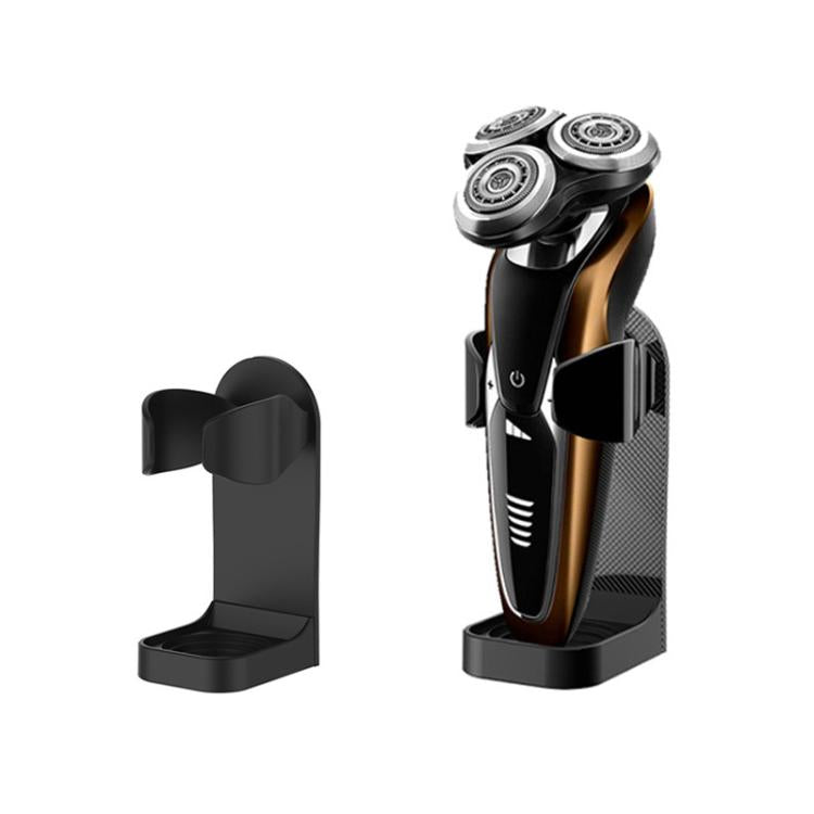 3pcs /Pack Adhesive Hook Rack for Electric Razors Shaver & Beauty Tool Organizer Semi-Open Design for Easy Access(Black) - free shipping - PMC TechLife - Order now!