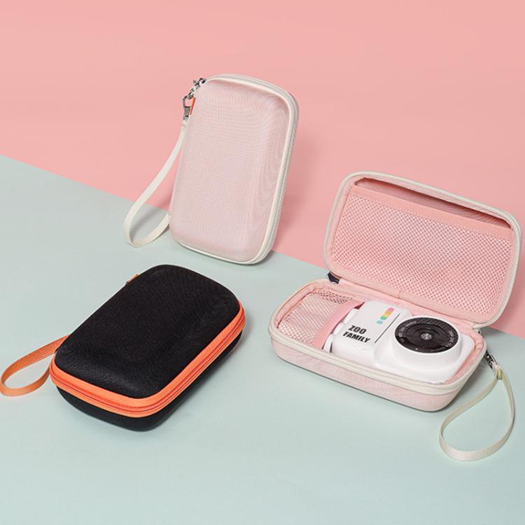 Cwatcun D204 Small Convenient Microslice Storage Bag Compact Digital Camera Waterproof Hard Case(Pink) - free shipping - PMC TechLife - Order now!