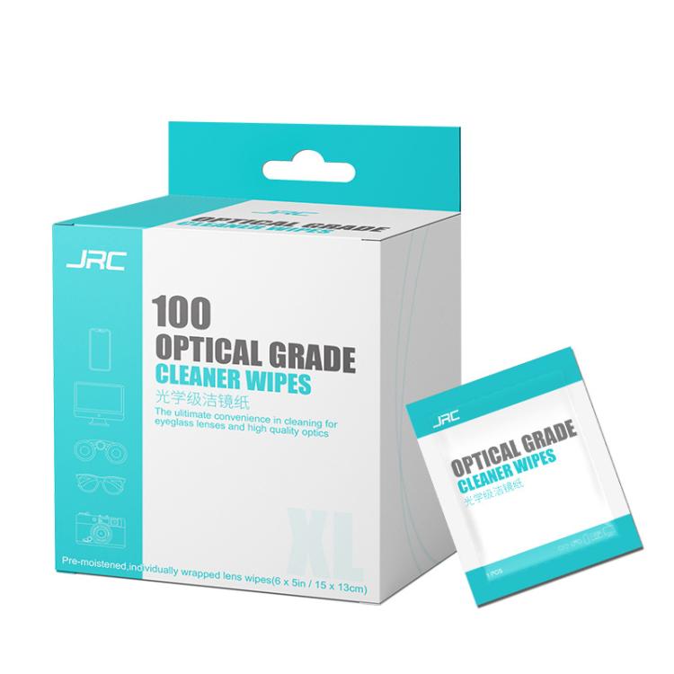 JRC F502 100pcs /Box Cleaning Glasses Paper Cell Phone Screen Cleaning Portable Alcohol Kit - free shipping - PMC TechLife - Order now!