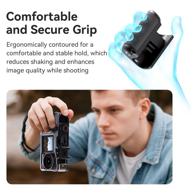 aMagisn Xplorer Grip Kit Street Vlogging Handle For Insta360, DJI Action, and GoPro Hero Series Action Cameras - free shipping - PMC TechLife - Order now!
