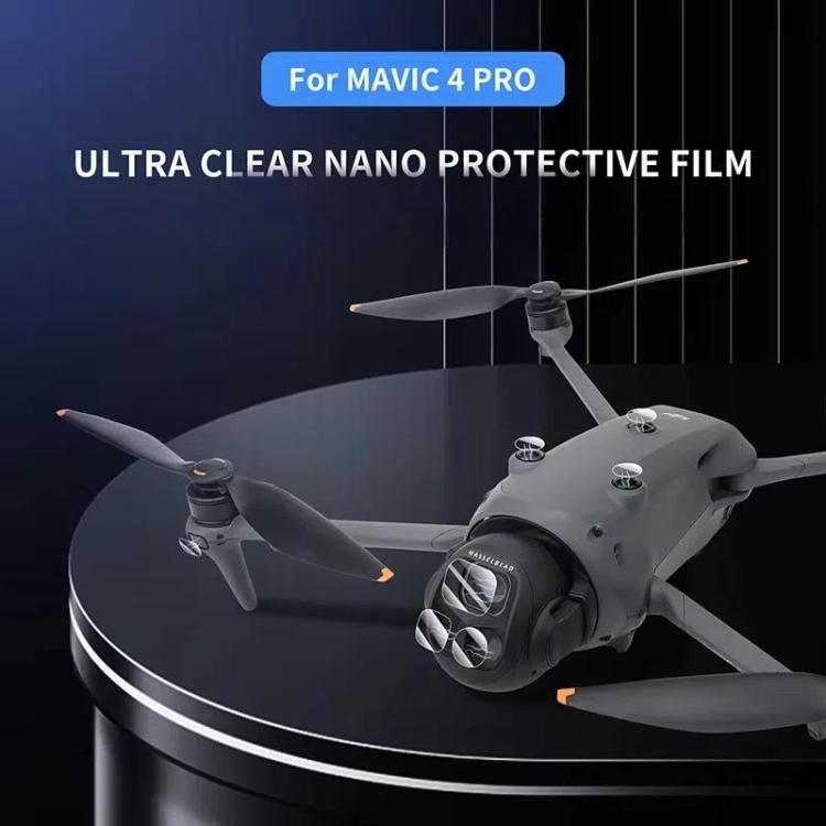 CQT Nano Coating Protective Film for DJI Mavic 4 Pro Lens & Sensor Screen Protector with Hot Air Blower Kit - free shipping - PMC TechLife - Order now!