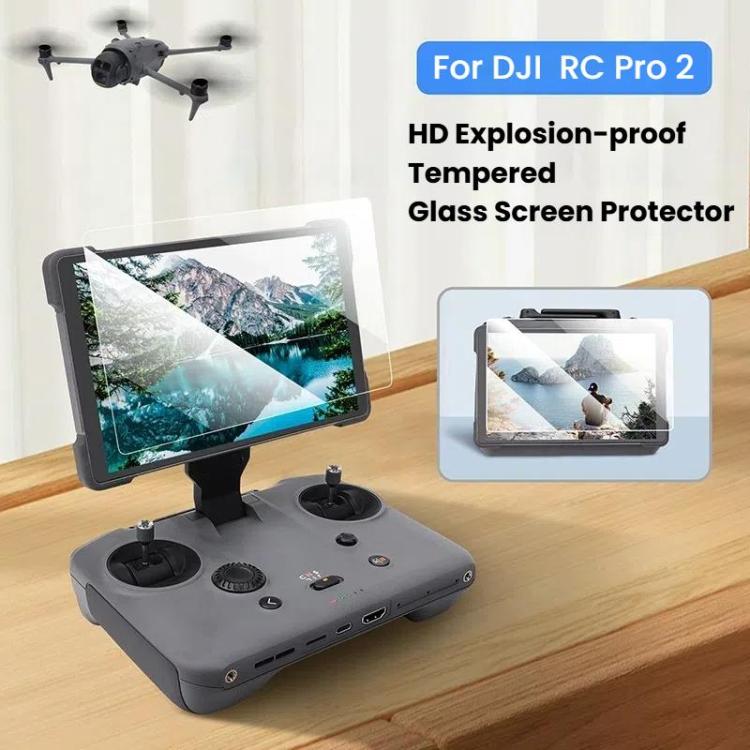 For DJI RC Pro 2 Remote Controller CQT Tempered Glass Screen Protector 1pc - free shipping - PMC TechLife - Order now!