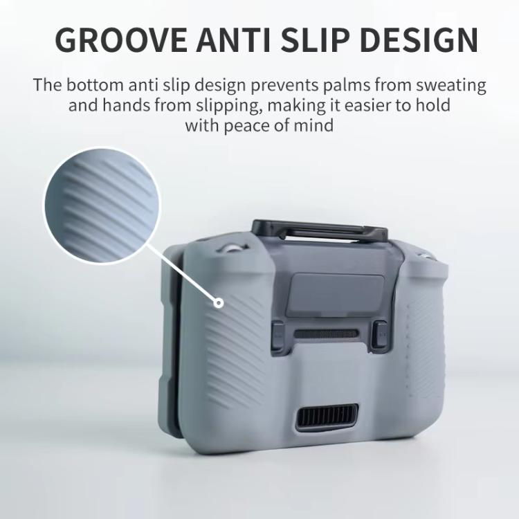 For DJI RC Pro 2 Remote Control Silicone Case Screen and Body Protective Cover(Black) - free shipping - PMC TechLife - Order now!