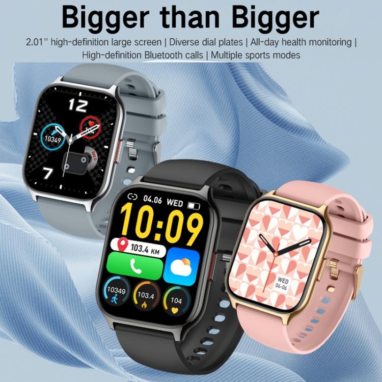 Blood Oxygen / Sleep / Heart Rate Health Monitoring Smart Watch Square Sports Double Strap Watch(Black Steel+Silicone Black) - free shipping - PMC TechLife - Order now!