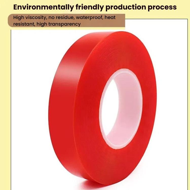 5rolls 0.2mm Thick Acrylic Polyester PET Double Sided Adhesive Tape, 10m/roll, Width: 3mm - free shipping - PMC TechLife - Order now!