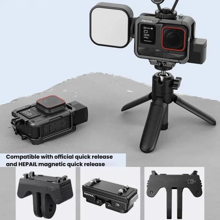 For Insta360 Ace HEPAIL AC-25 Metal Rabbit Cage Camera Frame Accessories - free shipping - PMC TechLife - Order now!