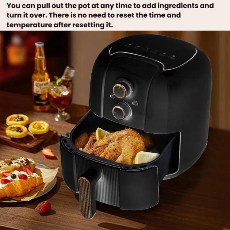10L Large Capacity Air Fryer Multifunctional Electric Fryer French Fry Maker, EU Plug, Style: Dual-control Mechanical Visible - free shipping - PMC TechLife - Order now!