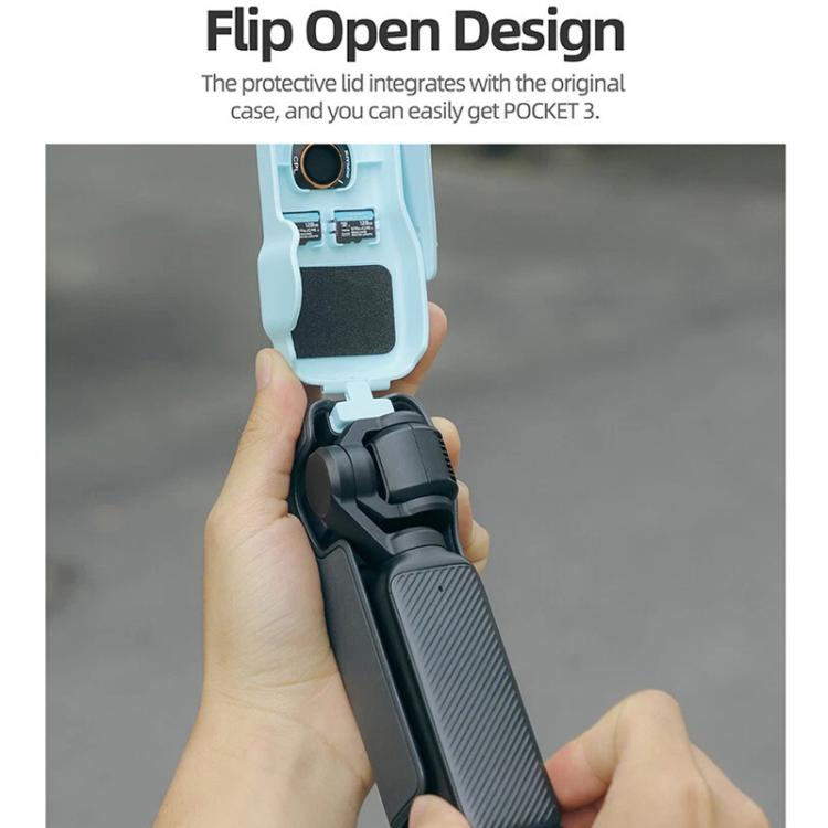 For DJI Osmo Pocket 3 Sunnylife OP3-K990 Protective Cover Body Filter Storage Top Cover Protective Case(Yellow) - free shipping - PMC TechLife - Order now!