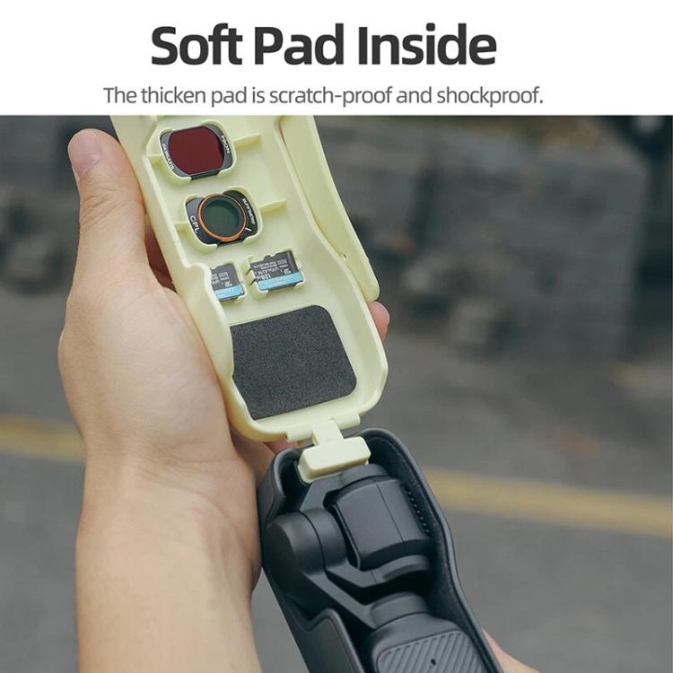 For DJI Osmo Pocket 3 Sunnylife OP3-K990 Protective Cover Body Filter Storage Top Cover Protective Case(Yellow) - free shipping - PMC TechLife - Order now!