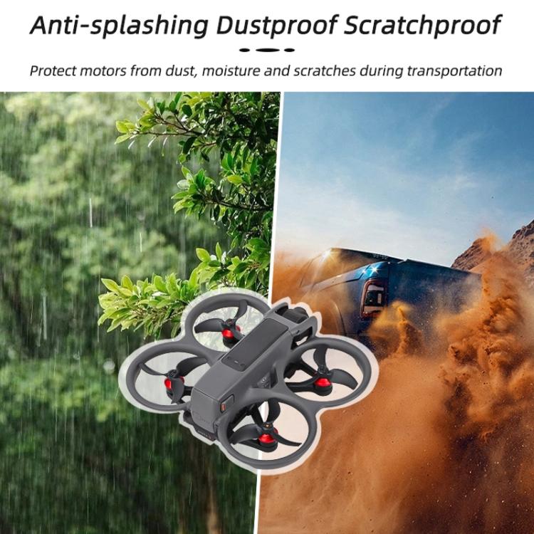 For DJI Avata 2 Sunnylife AT2-MD787 Motor Anti-dust Cover Aluminum Alloy Motor Protection Cover(Red) - free shipping - PMC TechLife - Order now!