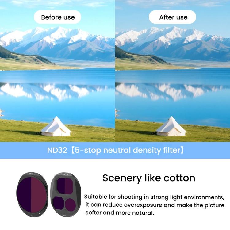 For DJI Mavic 4 Pro RCSTQ Lens Filter, Style: CPL - free shipping - PMC TechLife - Order now!