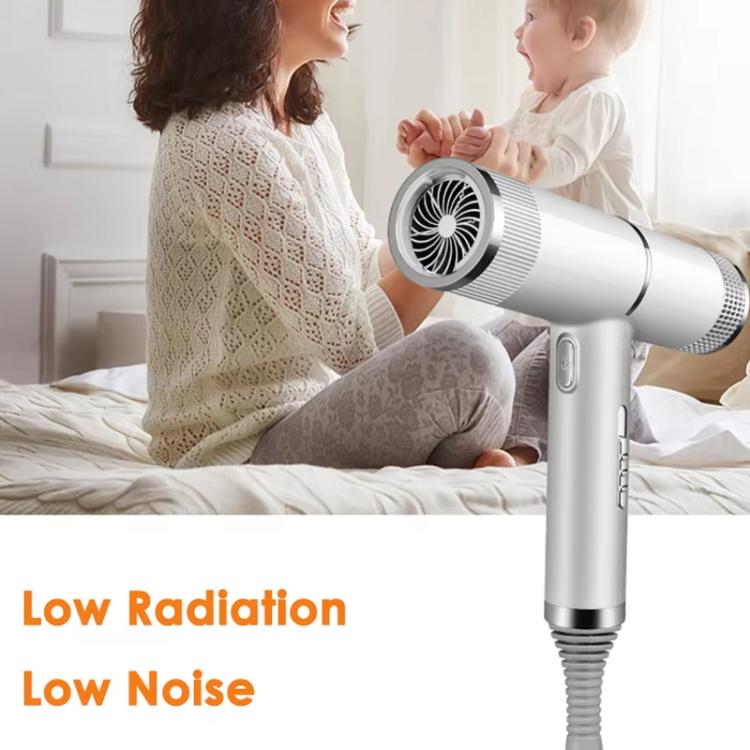 T-Shaped Hair Dryer with Smart Inverter Technology High-Power Blow Dryer for Home & Salon Use US Plug(Gray) - free shipping - PMC TechLife - Order now!