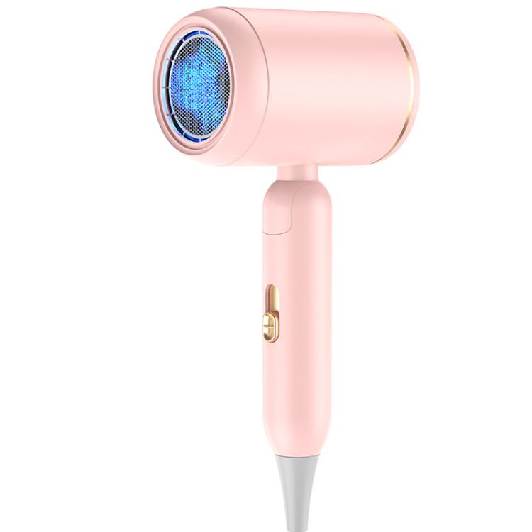 800-1200W High-Speed Hair Dryer with Blue Light Care Foldable & Portable for Travel UK Plug(Pink) - free shipping - PMC TechLife - Order now!