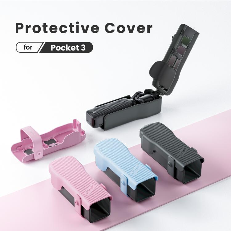 For DJI Osmo Pocket 3 Camera aMagisn Protective Cover Storage Case with 4 Magnetic Filter Slots(Blue) - free shipping - PMC TechLife - Order now!