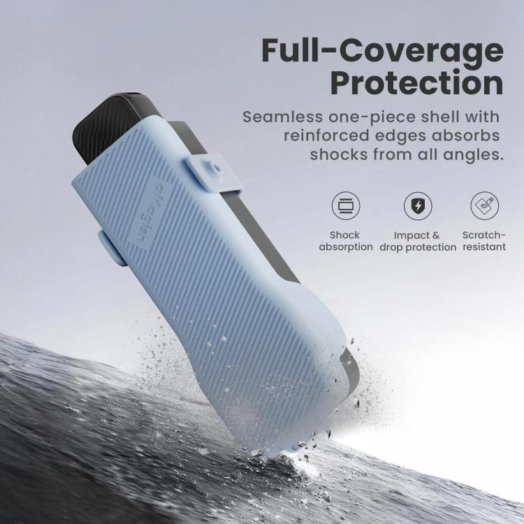 For DJI Osmo Pocket 3 Camera aMagisn Protective Cover Storage Case with 4 Magnetic Filter Slots(Blue) - free shipping - PMC TechLife - Order now!