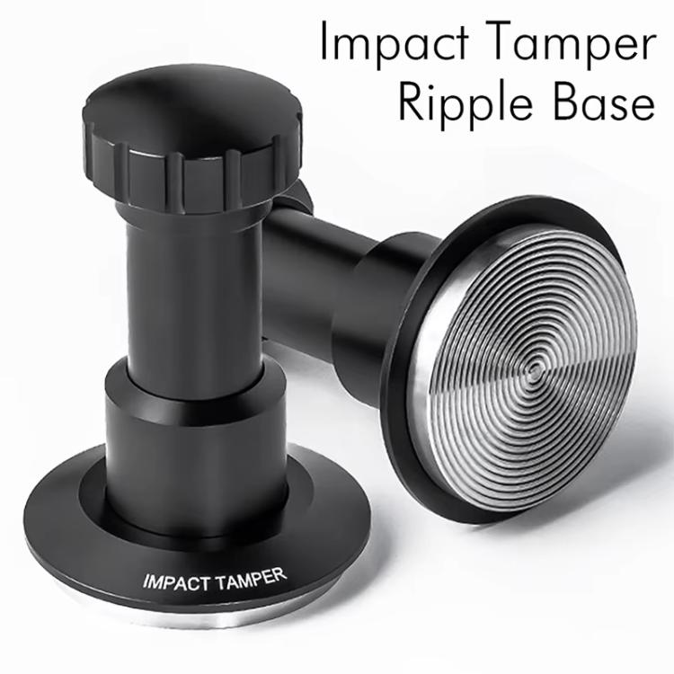 53mm Adjustable Impact Coffee Tamper with Threaded Base Spring-Loaded Espresso Tamper Tool - free shipping - PMC TechLife - Order now!