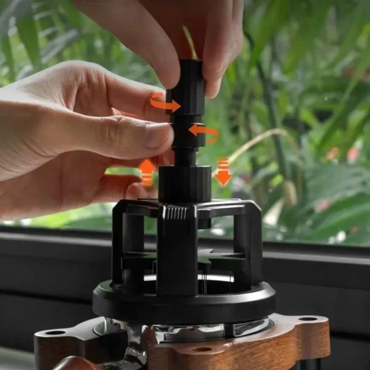 58mm Rotating Magnetic WDT Tool for Espresso Adjustable Height Coffee Needle Distributor Coffee Grounds Fluffing Tool - free shipping - PMC TechLife - Order now!