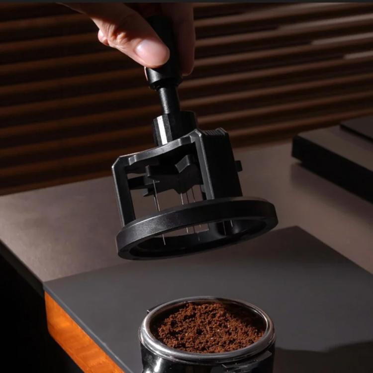 53mm Rotating Magnetic WDT Tool for Espresso Adjustable Height Coffee Needle Distributor Coffee Grounds Fluffing Tool - free shipping - PMC TechLife - Order now!