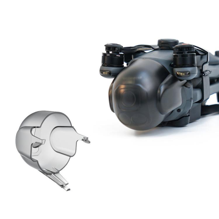 For DJI Mavic 4 Pro CYNOVA Gimbal Lens Protective Cover Protector Lens Hood Cap(Transparent Black) - free shipping - PMC TechLife - Order now!