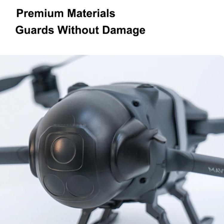 For DJI Mavic 4 Pro CYNOVA Gimbal Lens Protective Cover Protector Lens Hood Cap(Transparent Black) - free shipping - PMC TechLife - Order now!