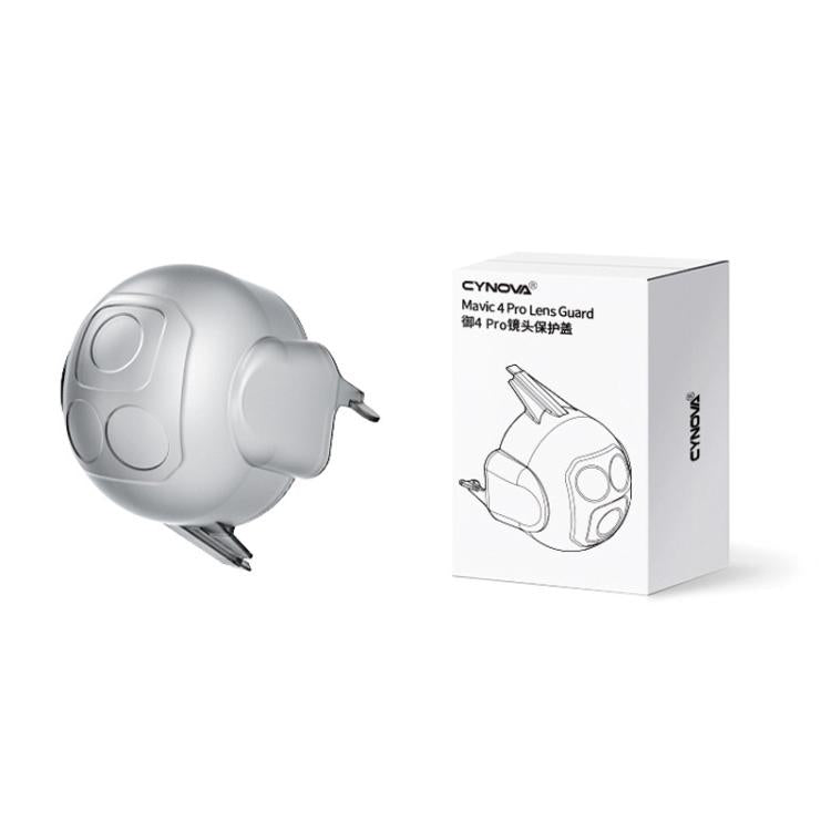 For DJI Mavic 4 Pro CYNOVA Gimbal Lens Protective Cover Protector Lens Hood Cap(Transparent Black) - free shipping - PMC TechLife - Order now!