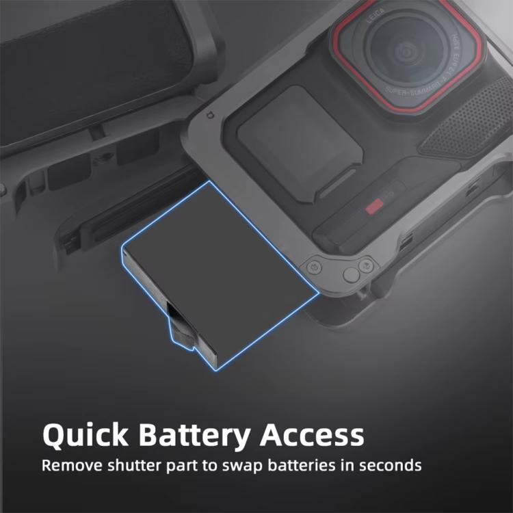 For Insta360 Ace Pro 2 / Ace Pro Flymile Xplorer Grip Kit Street Photography Handle Metal Cage Case(AC2013) - free shipping - PMC TechLife - Order now!