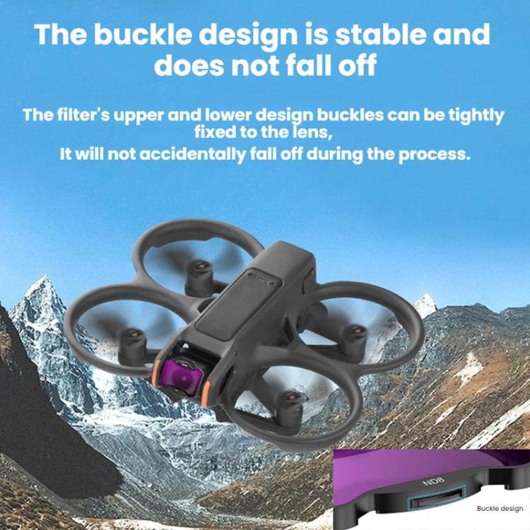 For DJI Avata 2 BRDRC Aluminum Frame Filter Accessories, Specification: CPL - free shipping - PMC TechLife - Order now!