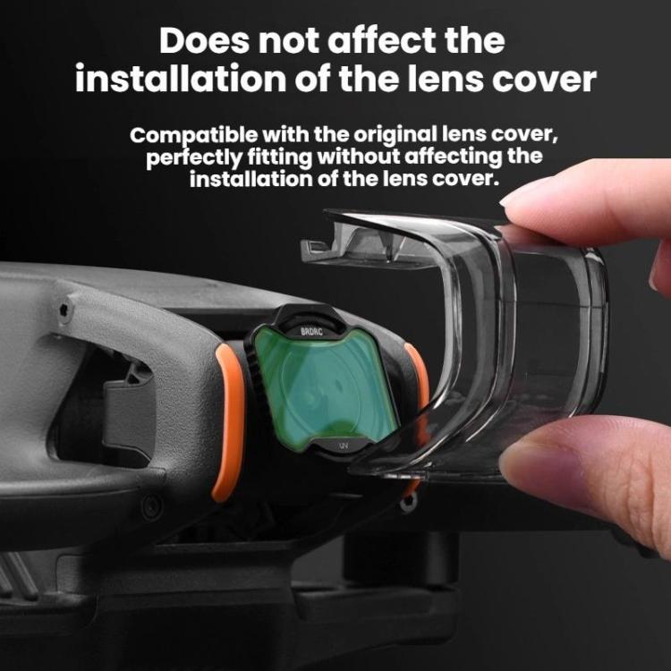 For DJI Avata 2 BRDRC Aluminum Frame Filter Accessories, Specification: UV+CPL+ND16 - free shipping - PMC TechLife - Order now!