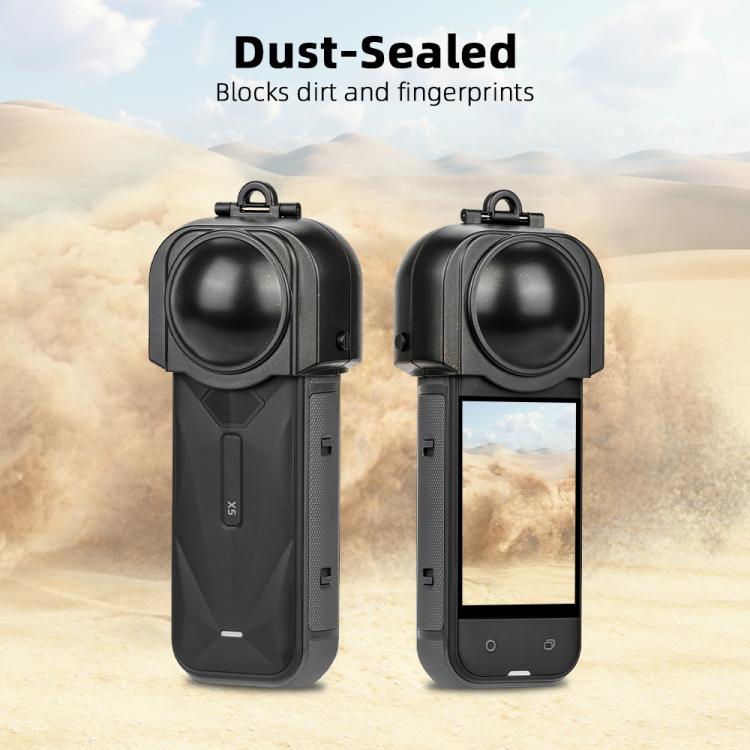 For Insta360 X5 Camera Flymile Lens Protective Cover Dustproof & Scratch-Resistant Anti-Fall Protector Cap(Blue) - free shipping - PMC TechLife - Order now!
