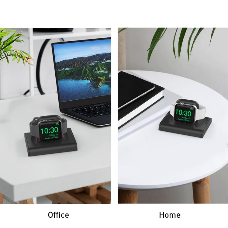 For Apple Watch / Earphone AhaStyle PT117-1 Charging Dock Plastic Storage Stand Without Charger(Gray) - free shipping - PMC TechLife - Order now!