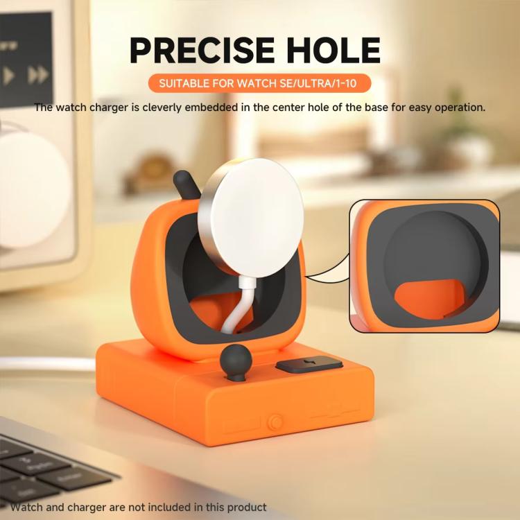 For Apple Watch Desktop Stand Silicone Base, Without Charger(Pink) - free shipping - PMC TechLife - Order now!