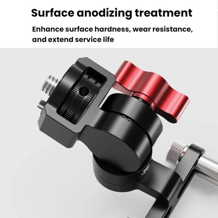 17mm Ball Head Bicycle Stem Camera Mount Cycling Front Light Bracket For Shooting - free shipping - PMC TechLife - Order now!