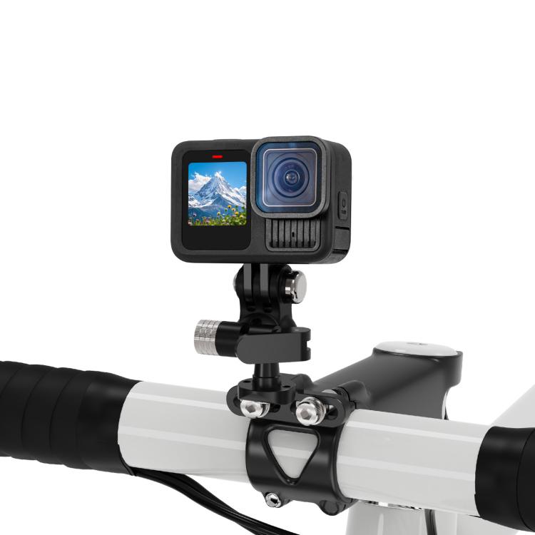 3 Card One Click Clamping Bicycle Stem Camera Mount Cycling Front Light Bracket For Shooting - free shipping - PMC TechLife - Order now!