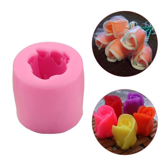 Roses Cake Series Silicone Candle Mold   Food Grade Baking Tools - Food Molds by PMC Jewellery | Online Shopping South Africa | PMC Jewellery