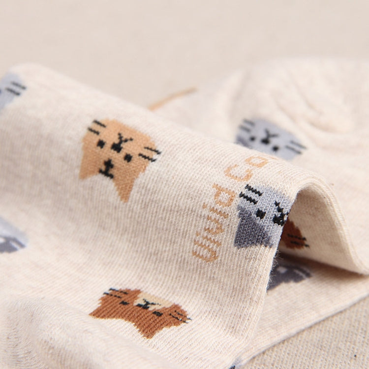 Animal Cartoon Cat Lovely for Women Cotton Socks(1) - Tube Socks by PMC Jewellery | Online Shopping South Africa | PMC Jewellery