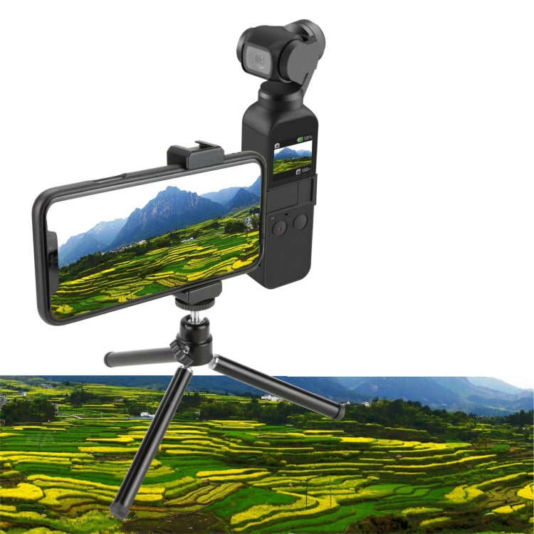 Multi-functional Aluminum Alloy Mount Tripod for DJI OSMO Pocket - Mount & Holder by PMC Jewellery | Online Shopping South Africa | PMC Jewellery | Buy Now Pay Later Mobicred