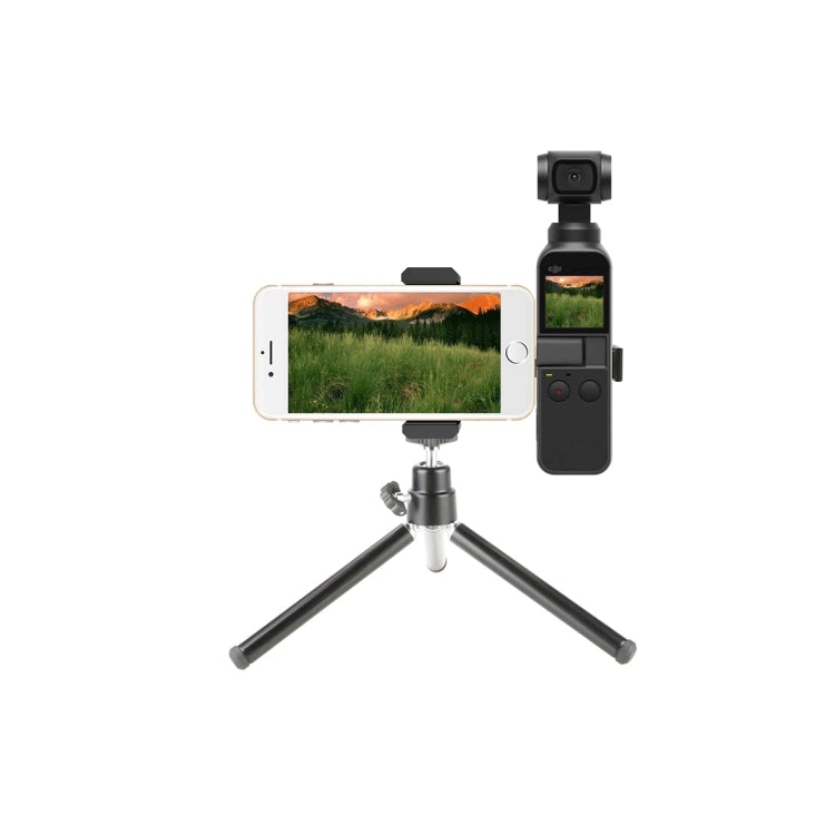 Multi-functional Aluminum Alloy Mount Tripod for DJI OSMO Pocket - Mount & Holder by PMC Jewellery | Online Shopping South Africa | PMC Jewellery | Buy Now Pay Later Mobicred