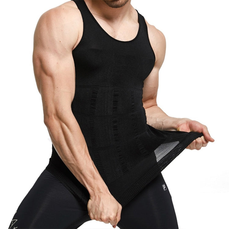 Men Slimming Body Shaper Vest Underwear, Size: S(Black) -  by PMC Jewellery | Online Shopping South Africa | PMC Jewellery