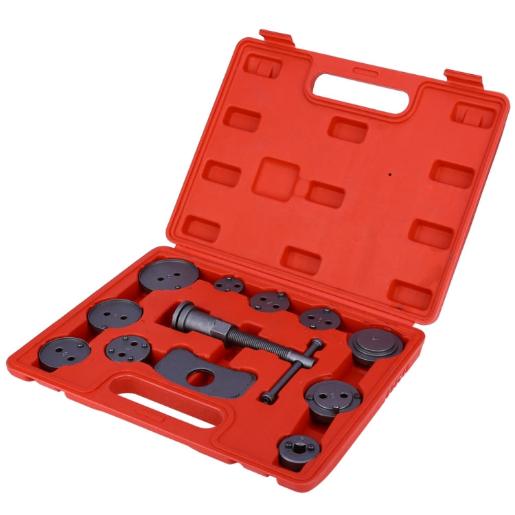 Universal Auto Car Precision Disc Brake Caliper Wind Back Tool Kit Brake Pad Brake Pump Brake Piston Car Repair Tool Kit(12 PCS Brake Air Pump) - Hand Tool Sets by PMC TechLife | Online Shopping South Africa | PMC TechLife | Buy Now Pay Later Mobicred