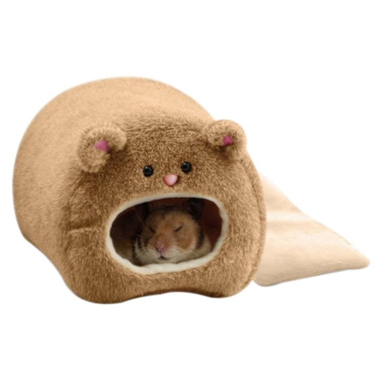 Cute Small Animal Cages Pet Rabbit Hamster House Bed Rat Qquirrel Guinea Winter Warm Hanging Cage Hamster Nest(Dark Grey) - Beds by PMC TechLife | Online Shopping South Africa | PMC TechLife