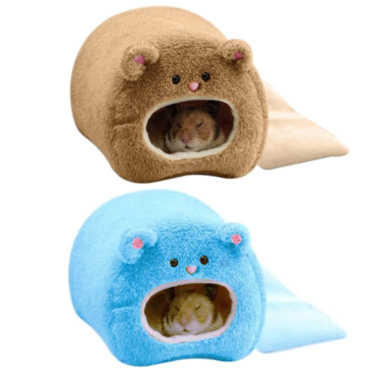 Cute Small Animal Cages Pet Rabbit Hamster House Bed Rat Qquirrel Guinea Winter Warm Hanging Cage Hamster Nest(Dark Grey) - Beds by PMC TechLife | Online Shopping South Africa | PMC TechLife