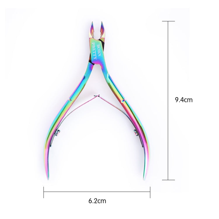Nail Cuticle Nipper Cutter Rainbow Clipper Scissor Dead Skin Remover Trimming Manicure Nail Art Tool - Nail Clipper by PMC TechLife | Online Shopping South Africa | PMC TechLife